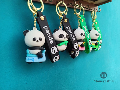 3D Premium Cute Panda Keychain