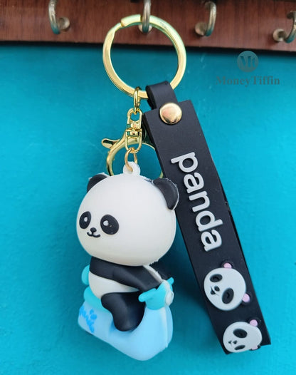 3D Premium Cute Panda Keychain