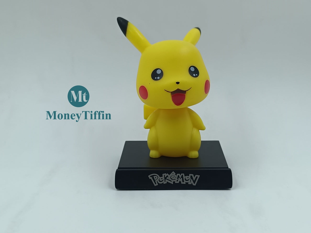 Pikachu Bobblehead Figure with Mobile Holder for Car Dashboard / Perfect Toy / Office Desk and Table