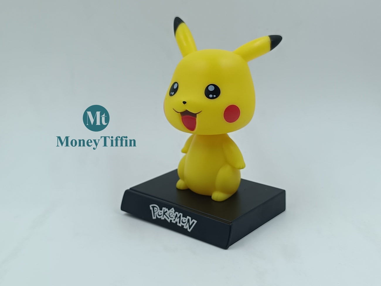 Pikachu Bobblehead Figure with Mobile Holder for Car Dashboard / Perfect Toy / Office Desk and Table