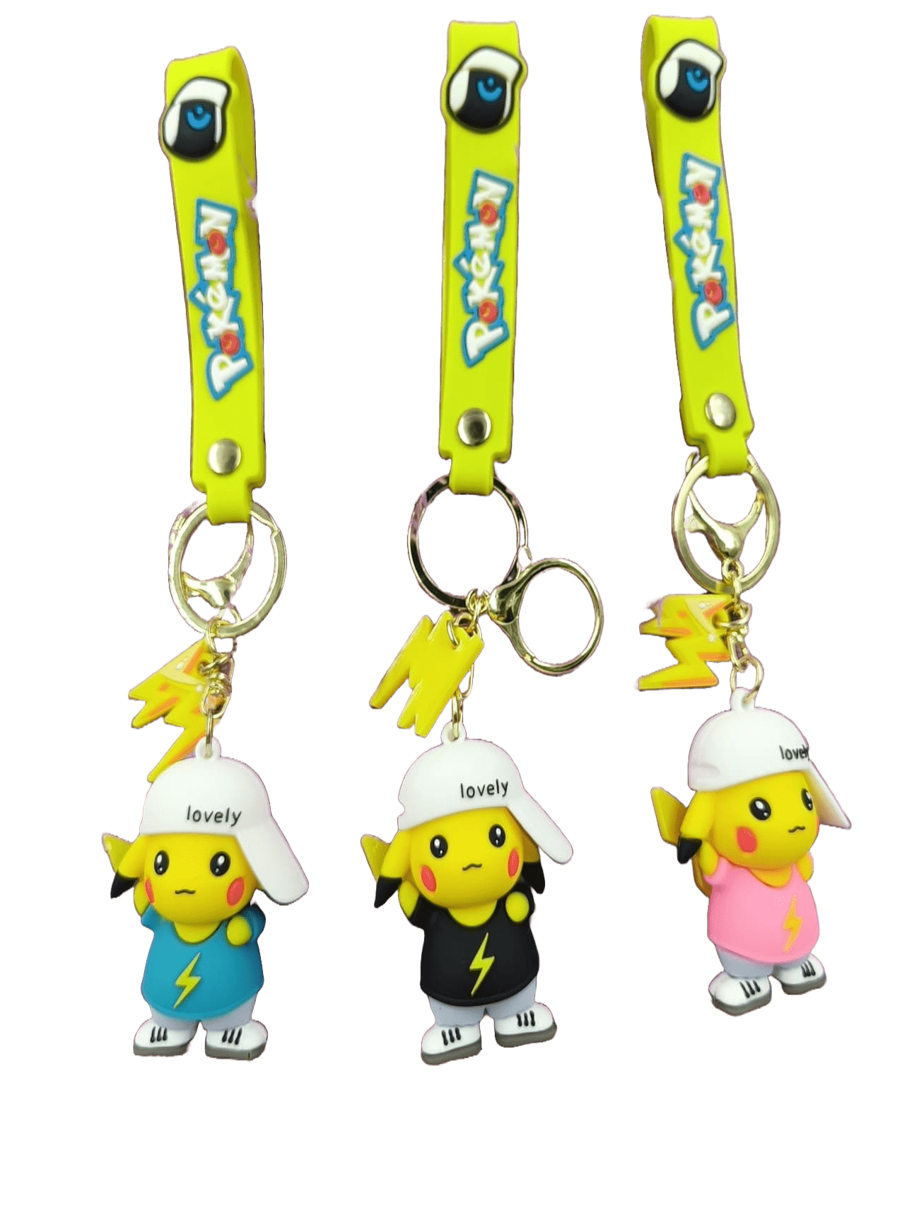 3D Premium Pokemon Character Keychain