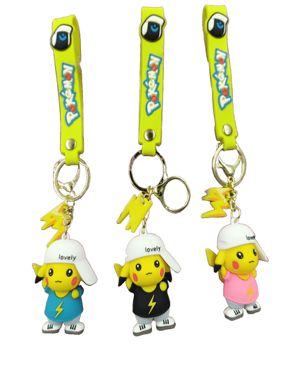 3D Premium Pokemon Character Keychain