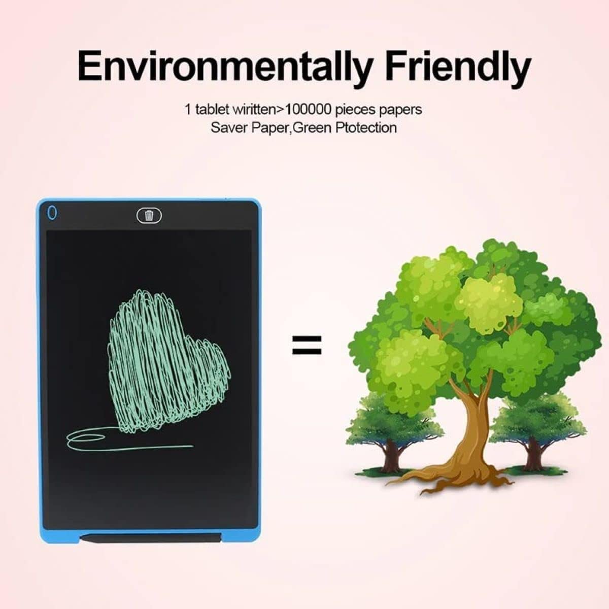 Re-Writable LCD Writing Tablet Pad with Screen 30.48cm (12 Inch) for Drawing, Playing & Handwriting Improvement