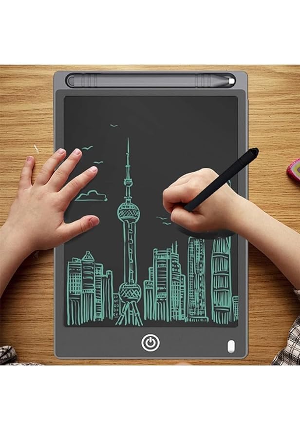 Re-Writable LCD Writing Tablet Pad with Screen 30.48cm (12 Inch) for Drawing, Playing & Handwriting Improvement