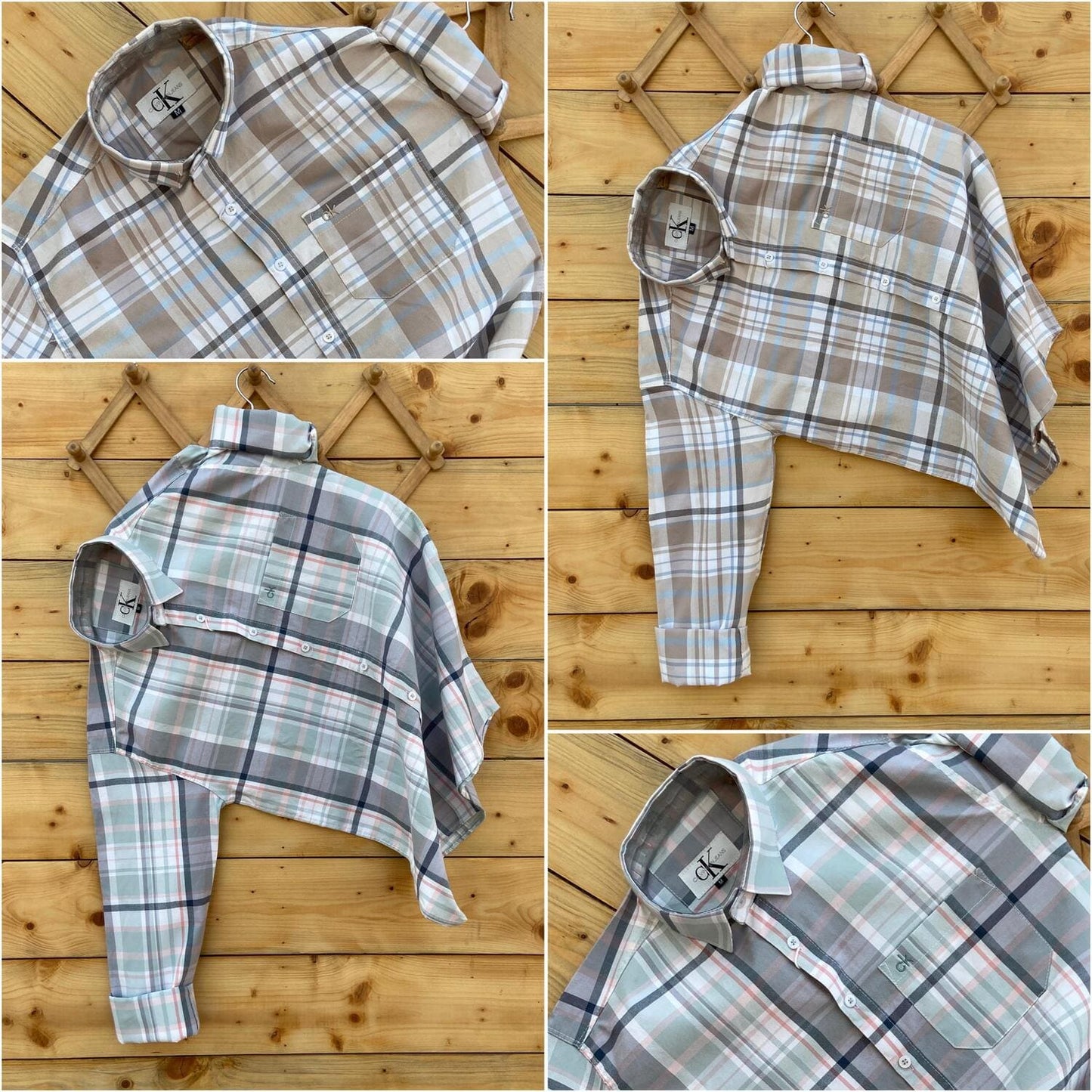 Regular Fit Cotton Check Shirts