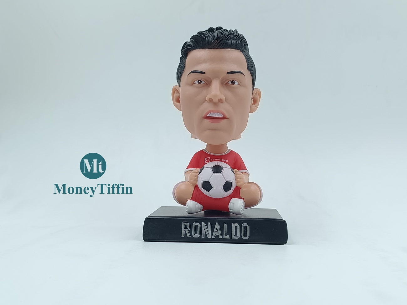 Ronaldo Figures with Mobile Holder for Car Dashboard / Perfect Toy / Office Desk and Table