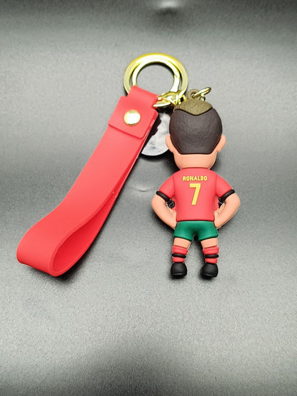 3D Premium Ronaldo Character Keychain