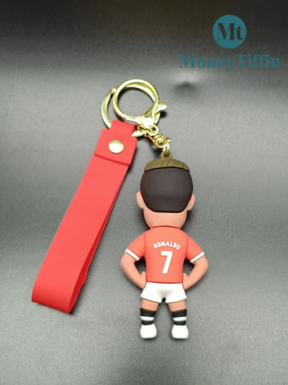 3D Premium Ronaldo Character Keychain