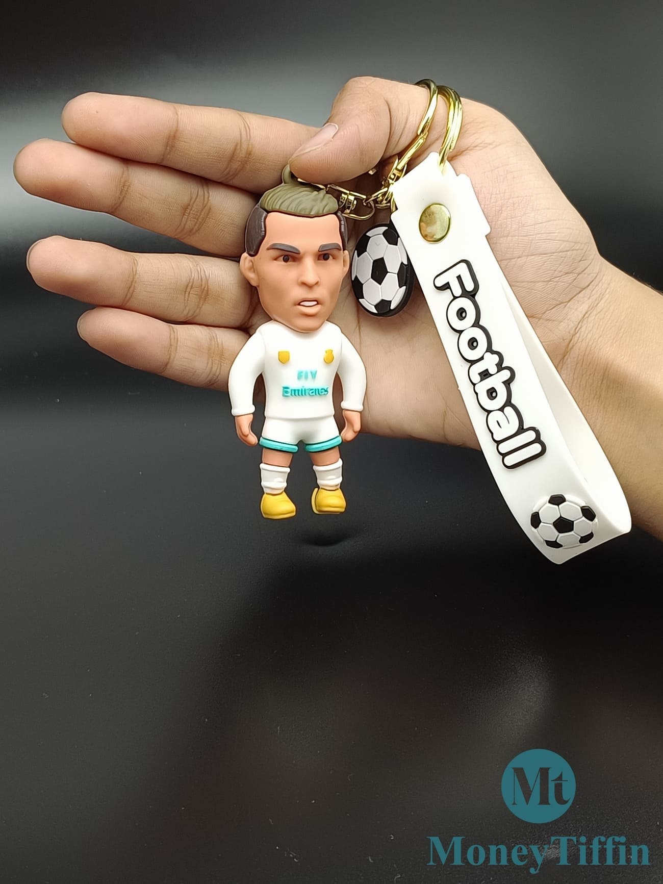 3D Premium Ronaldo Character Keychain