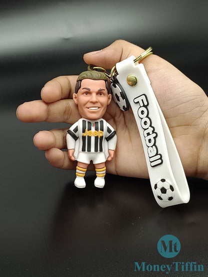 3D Premium Ronaldo Character Keychain