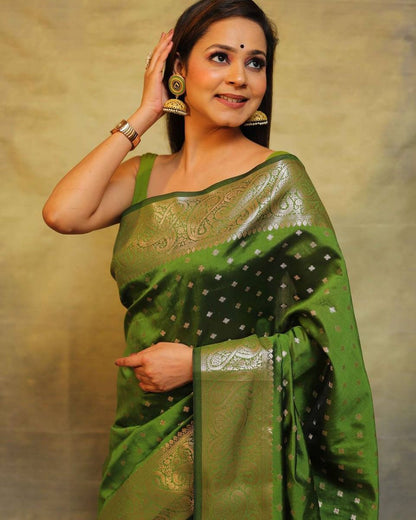 Soft Lichi Silk Saree