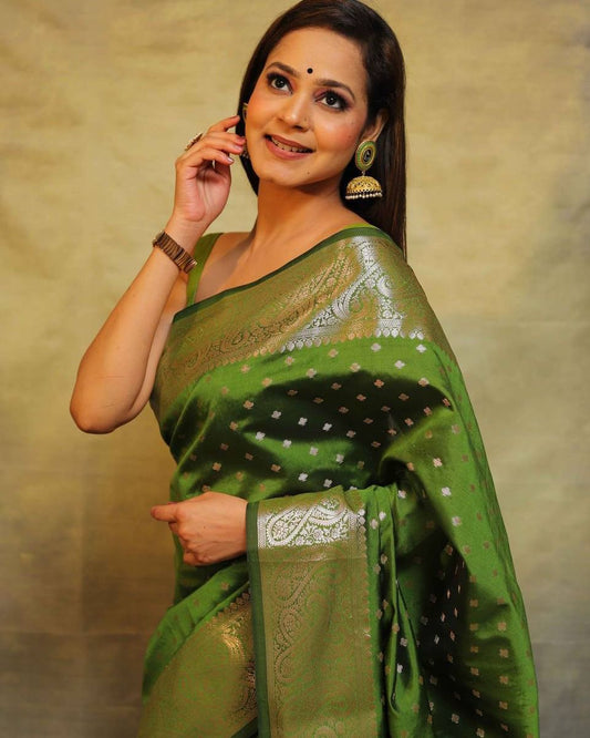 Soft Lichi Silk Saree