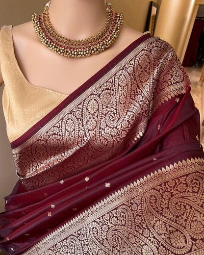 Soft Lichi Silk Saree