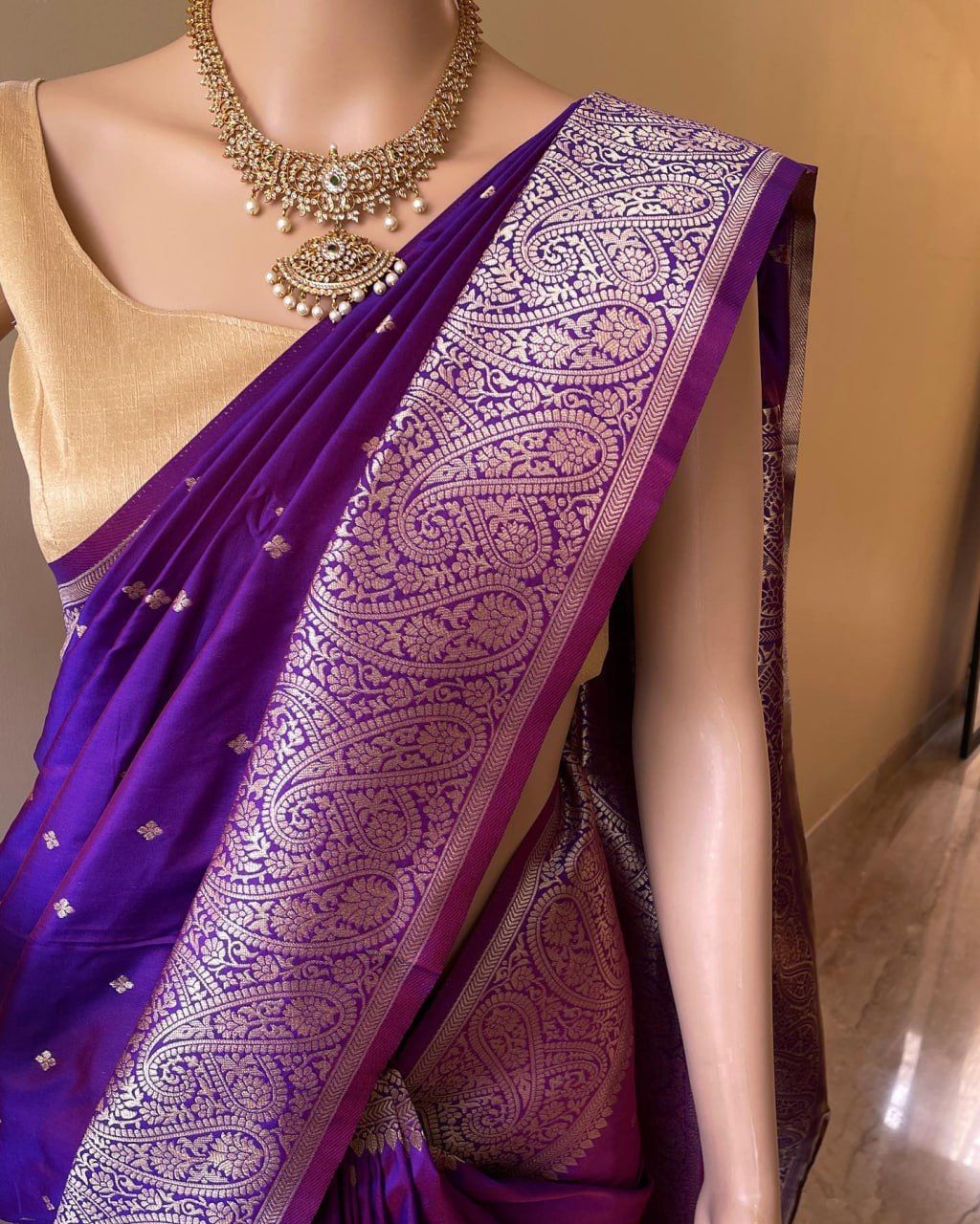 Soft Lichi Silk Saree