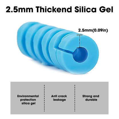 Spiral Cable Protectors for Data Cables Set of 3 (12 Pieces)