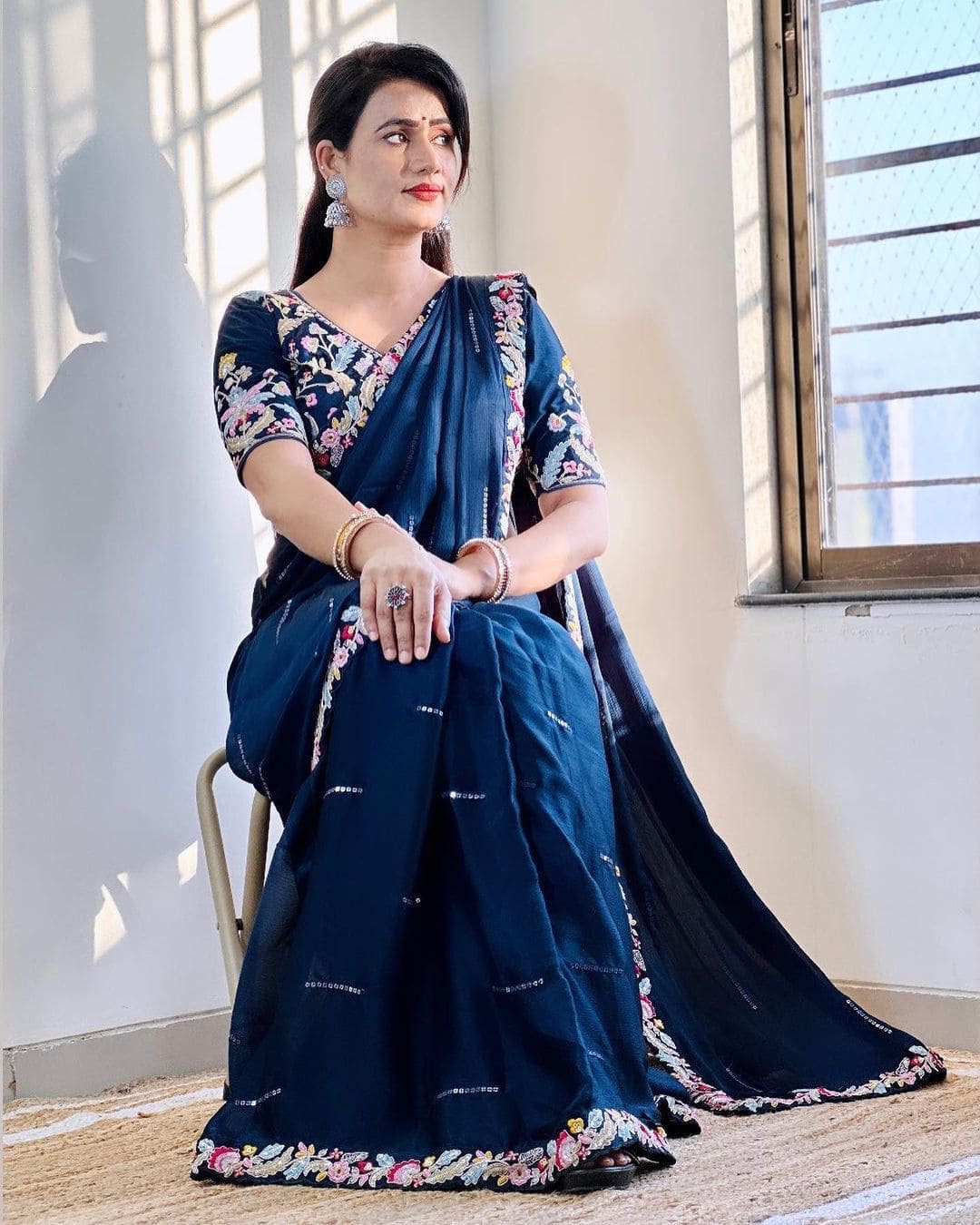 Super Trending Designer Saree Available in Multiple Color