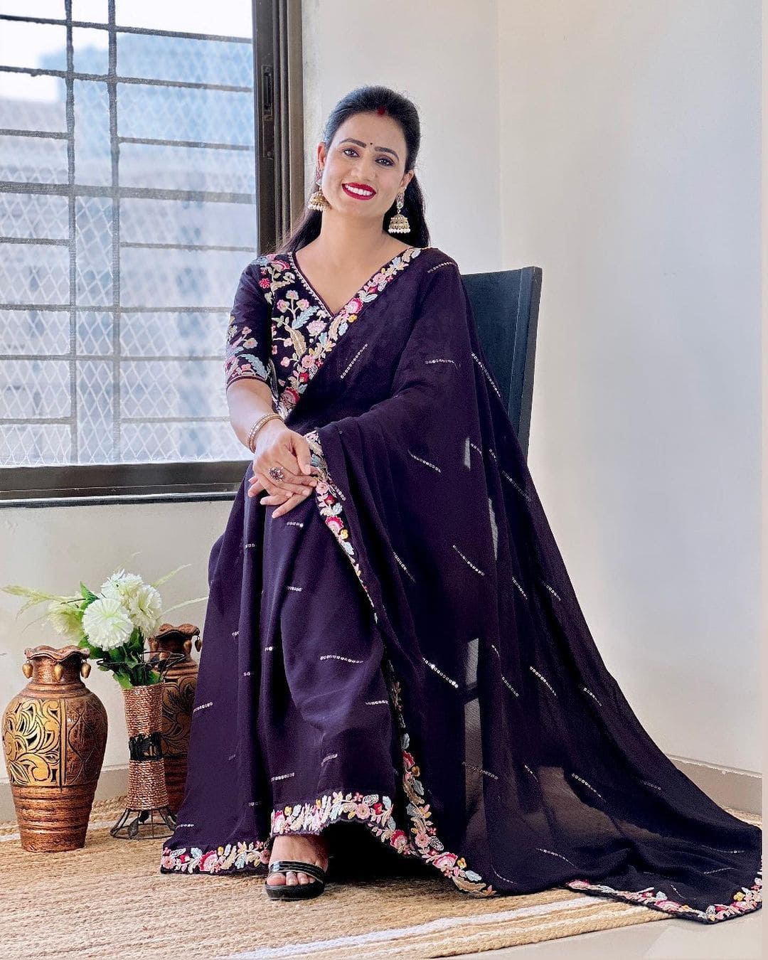 Super Trending Designer Saree Available in Multiple Color