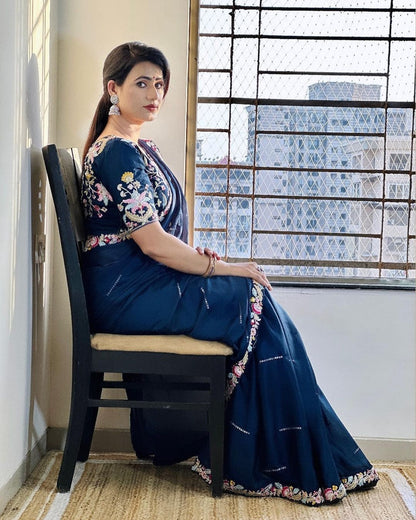Super Trending Designer Saree Available in Multiple Color
