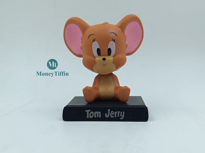 Tom Bobblehead Figures with Mobile Holder for Car Dashboard / Perfect Toy / Office Desk and Table