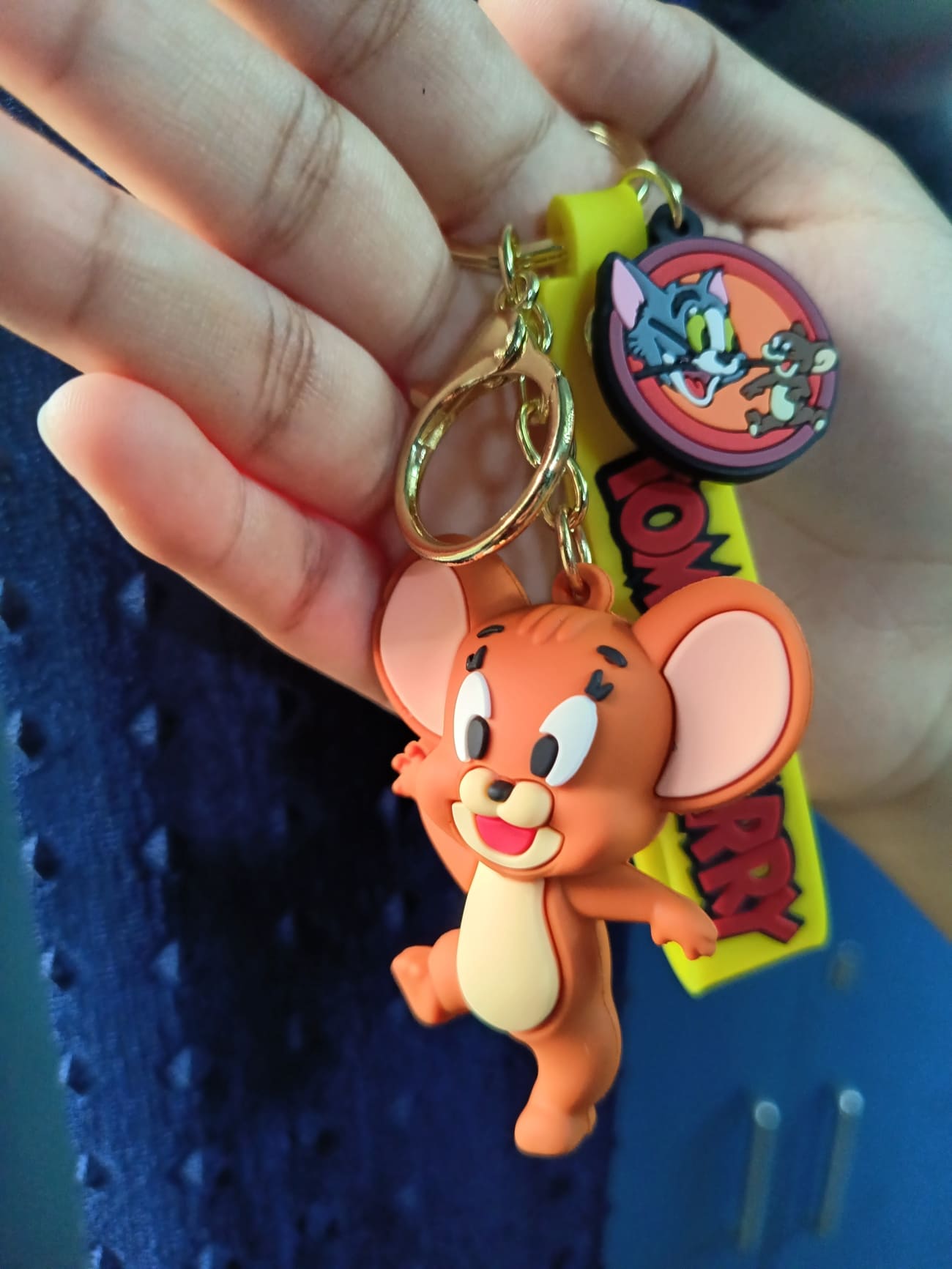 3D Premium Tom & Jerry Character Keychain