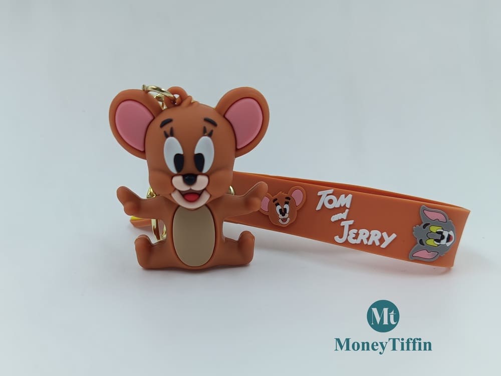 3D Premium Tom & Jerry Set Keychain