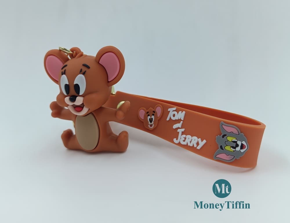 3D Premium Tom & Jerry Set Keychain