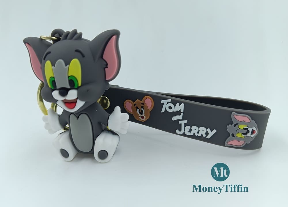 3D Premium Tom & Jerry Set Keychain