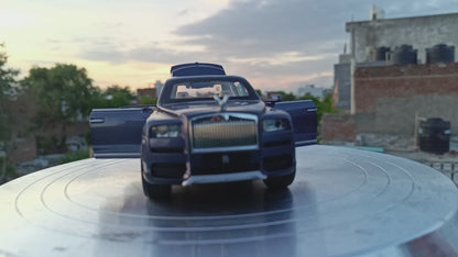 Rolls-Royce Cullinan - Diecast Metal Car PURPLE Color | ( 1:24 Scale Simulation Sound and Light Pull Back Series )